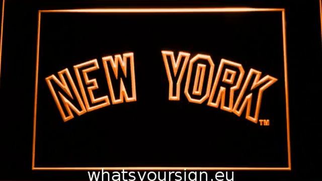 New York Yankees 5 LED Neon Sign смотреть онлайн
