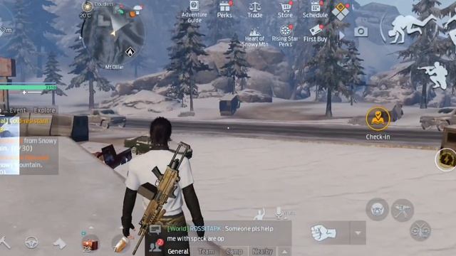Undawn Snowy Mountain ||  Mt. Ollie Map Check In Album || Photo Check In