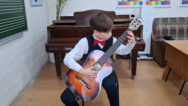 Аскаров Тимур, 9 лет, МБУДО ДШИ №7 г.Саратов А.Виницкий "Медленный блюз"; В.Ерзунов "Монолог дождя " смотреть онлайн