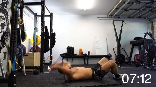 15 Minute AT HOME CROSSFIT AMRAP LADDER WORKOUT (as many reps as possible) with Ricky Garard