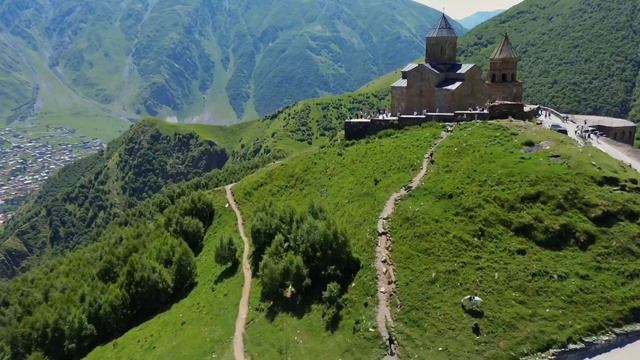 Путешествие по Грузии. Степанцминда, Горгети, Казбек. Четвертая остановка. смотреть онлайн