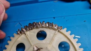 Ремонт зубьев шестерни пластиковой своими руками