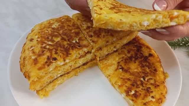 Рецепт завтрака за 5 минут. Быстрый рецепт с творогом. смотреть онлайн