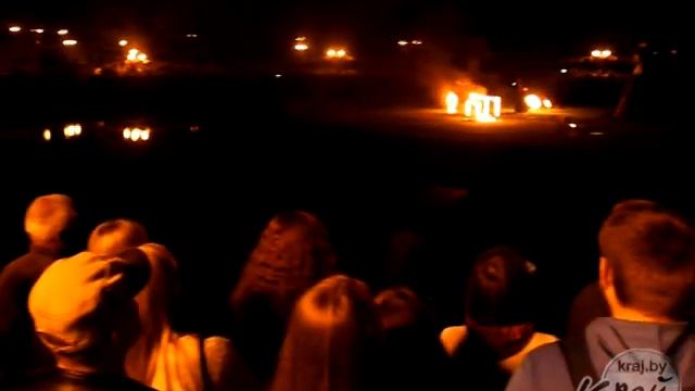 Файер-шоу на Купалье в Молодечно 06.07.2016г. смотреть онлайн