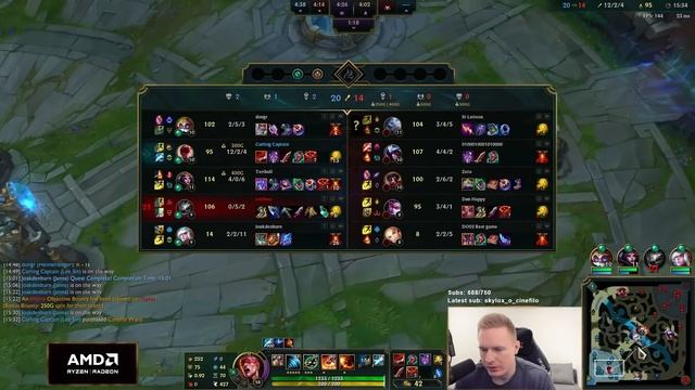 This is how Lethality Lee Sin cures losing streaks... смотреть онлайн