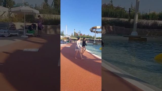 Аквапарк в Актау. июль 2024. Тетис блю