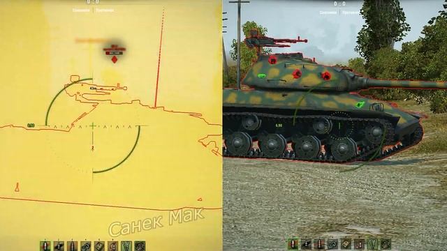 World of Tanks китайский танк 110 сравнение с ИС-3 смотреть онлайн