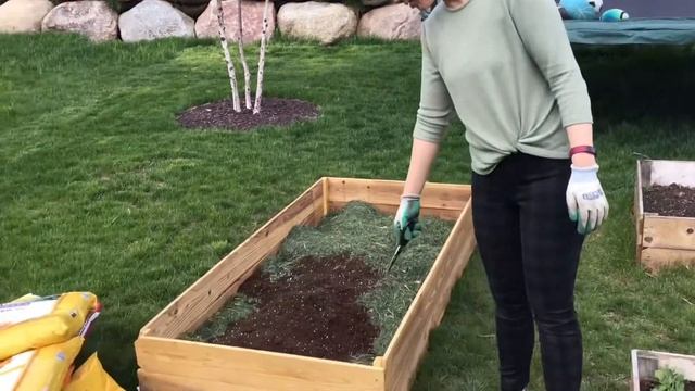 Как делать тёплые грядки смотреть онлайн