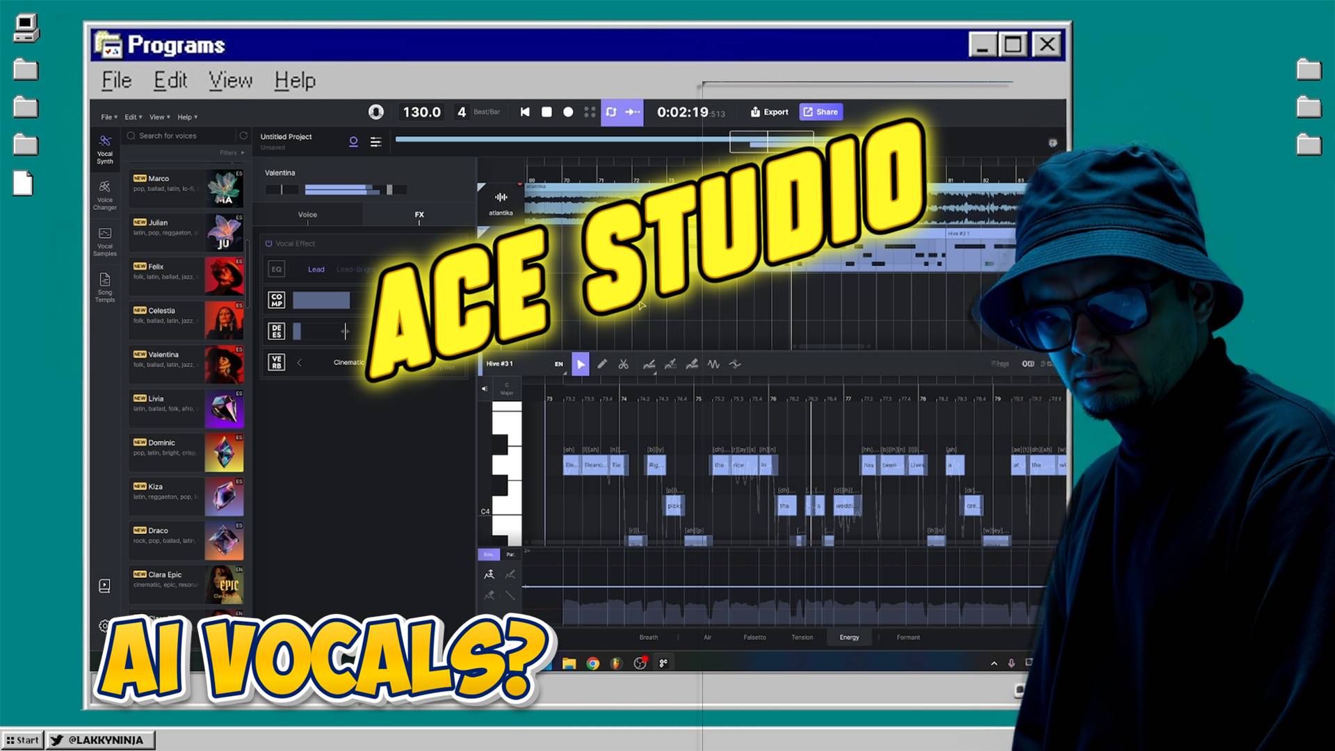 ACE STUDIO - EVOLVING VOCAL PRODUCTION WITH AI смотреть онлайн