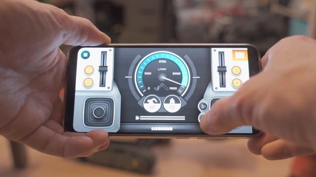 Управление Legotechnic Liebherr R9800 (42100)