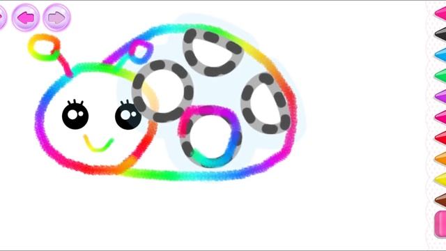 How to draw a cute bug for kids смотреть онлайн