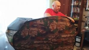 Как сложить саморазбирающуюся палатку