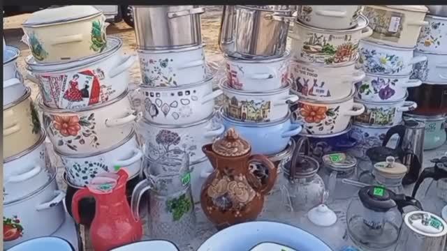 Рынок воскресный в Переславле-Залесский смотреть онлайн