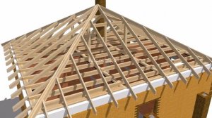 Самая Простая Крыша 4×Скатная строительство