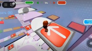 ROBLOX но мне нельзя наступать на голубой цвет🤍🩵ПАРКУР💝