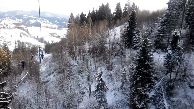 Витяг на гору Тростян, Славське смотреть онлайн