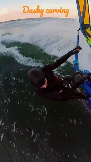 Dusky Carving, Donegal Windsurfing #waves #neilpryde #ireland смотреть онлайн