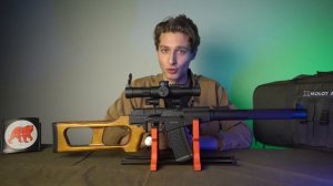 ОБЗОР Охолощенная снайперская винтовка Винторез СХ (ВСС, 7.62x39)