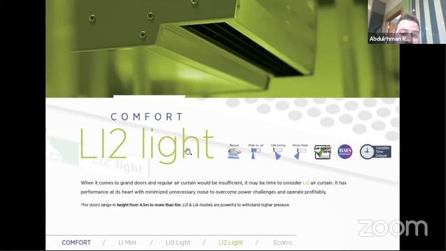 Technical & Product Presentation on Air Curtains by STAVOKLIMA смотреть онлайн