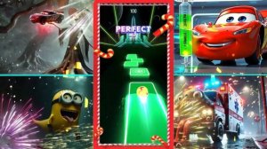 Освещающий поезд Маккуина Монстр🆚 Мать против монстра-паука🆚 МИНЬОН против ЧЕЛОВЕКА-ПАУКА🆚 Мутиро