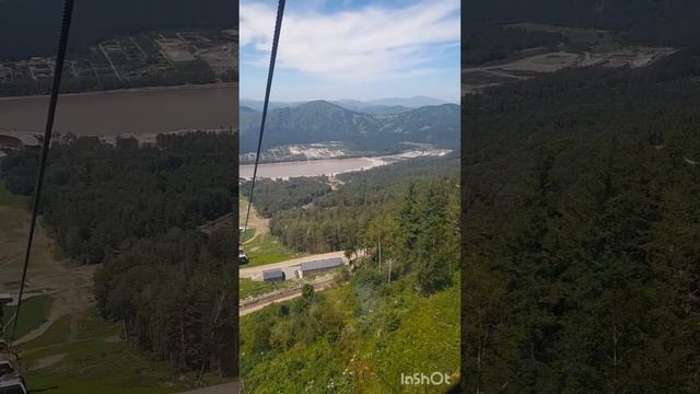 Манжерок.2024 г.Канатная дорога