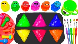 Мультики для детей и малышей. Мультик - Как сделать гигантский ФРУКТОВЫЙ СЛАЙМ . Смотреть онлайн