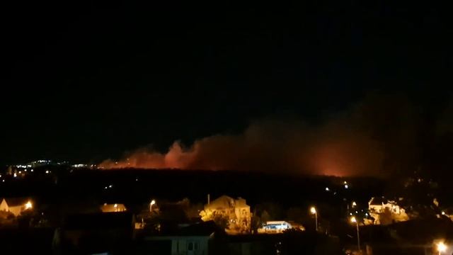 Пожар в Геленджике 08.09.2019 Голубая бухта смотреть онлайн