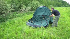 Alexika Nevada 4 - сборка туристической палатки