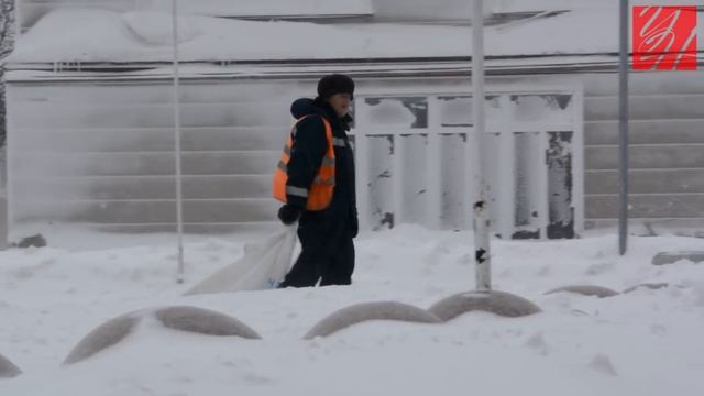 26.01.2018 — Запад Сахалина приходит в себя после циклона (Углегорский район) смотреть онлайн