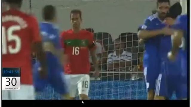 Отбор на Евро 2012 Португалия 1 2 Кипр Константину смотреть онлайн