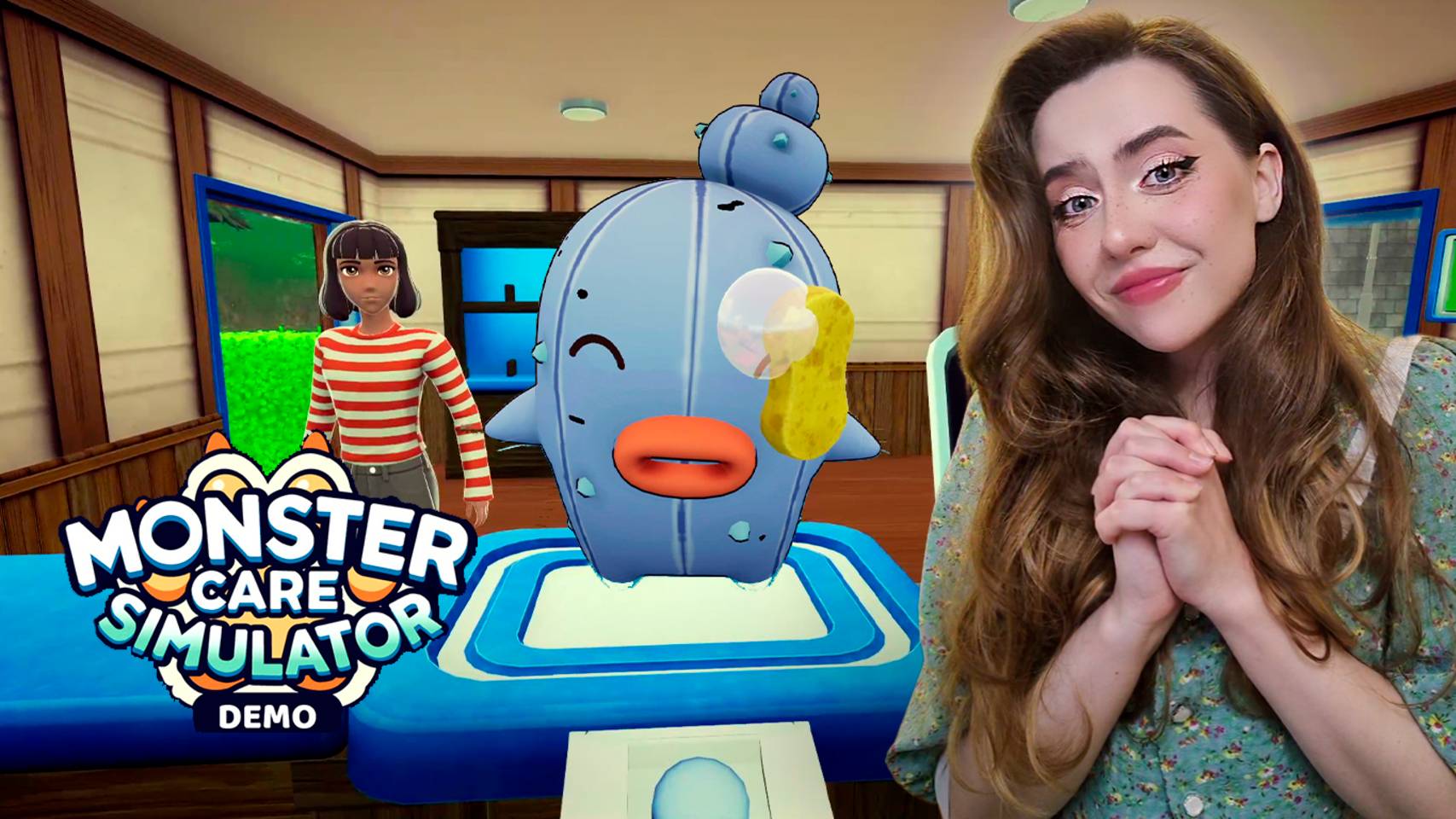 КУПАЕМ МИЛЫХ МОНСТРОВ! ➤ Monster Care Simulator смотреть онлайн