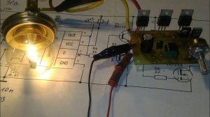 Для начинающих.Мощный шим регулятор на ne555 .Исправляем ошибку на схеме.