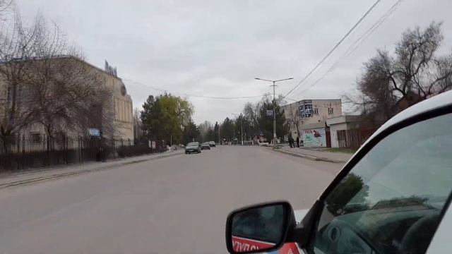 Оповещение жителей города Кара-Балта о соблюдении карантина и личной гигиены. смотреть онлайн