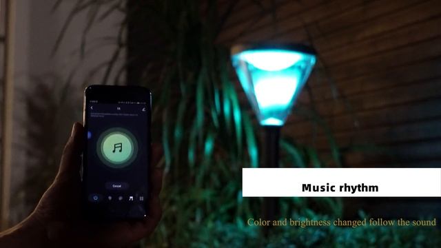 beautiful shape design and smart control to change the different colors смотреть онлайн