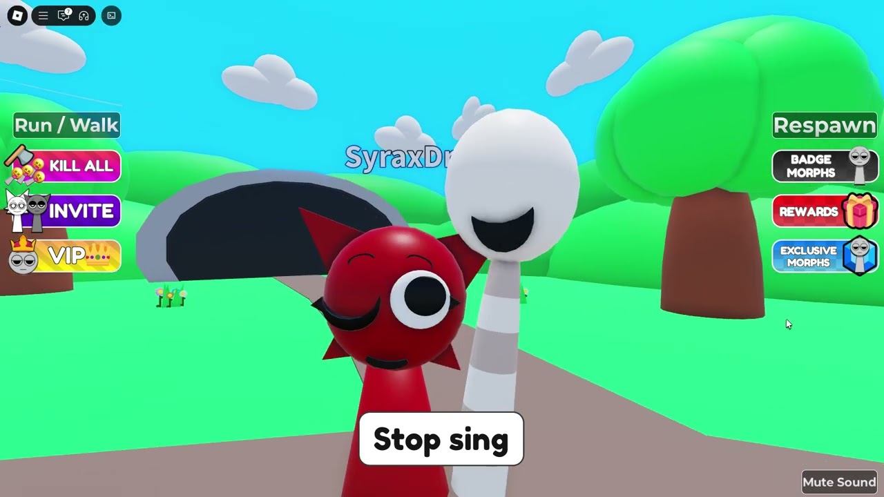 Ролевая игра Sprunki RP 3D [ОБНОВЛЕНИЕ!] смотреть онлайн