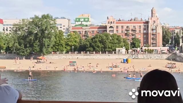 Набережная Самары❤️// Речной вокзал- а мы на 🛥️ катались) смотреть онлайн