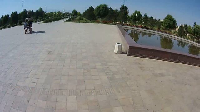 Шахрисабз (Узбекистан), зеленый сад смотреть онлайн