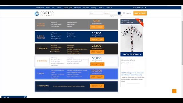 Обзор PorterFinance - PFOREX.COM смотреть онлайн