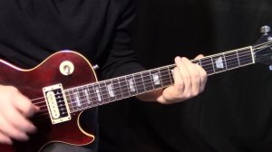 how to play ＂Whole Lotta Love＂ by Led Zeppelin - rhythm guitar lesson