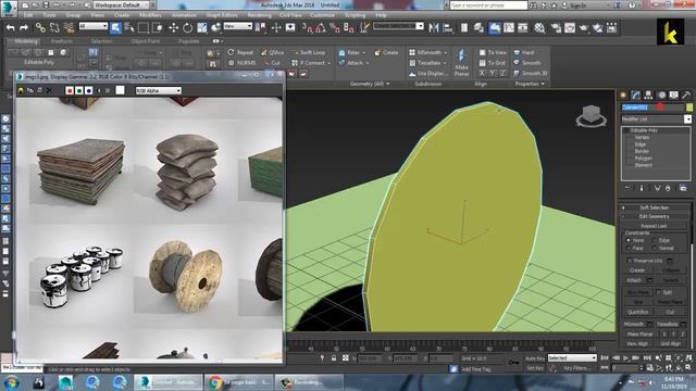 Tutorial on Modeling a 3D prop in Autodesk 3dsmax ( For Beginners) смотреть онлайн