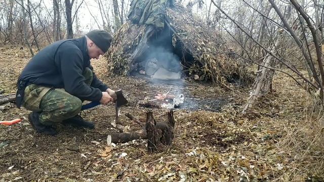 Переделал ловушку на птиц, сделал деревянную ложку!!! смотреть онлайн