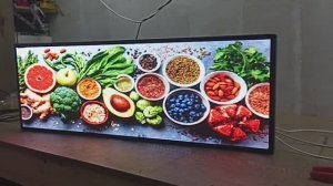 Видеоэкран 99х35х5 см р2.5 RGB wi-fi