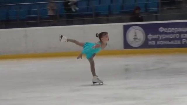 Юный фигурист 2015г.Чему научилась с нуля за 7 месяцев. смотреть онлайн