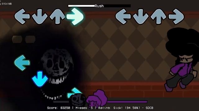 rush (custom doors fnf song(read description)) смотреть онлайн