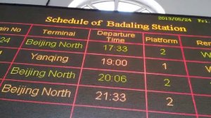 Поезд до Пекина из Бадалина. Пекин. Great Wall of China. Badaling. Beijing.