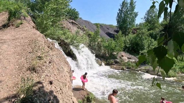 Беловский водопад Belovsky waterfall #перпель Отдых природа путешествия смотреть онлайн