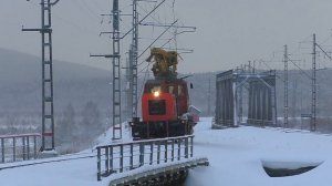 Автомотриса МПТ4-1442 следует через о.п. Палкино