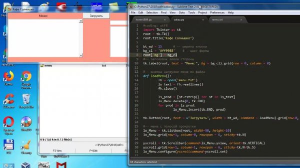 py055 Питон используем Listbox