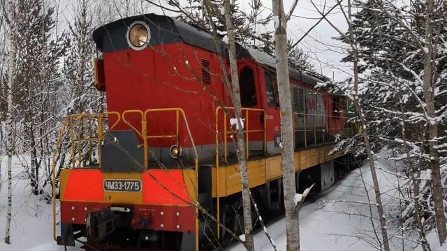 ЧМЭ3-1775 С цистернами. смотреть онлайн