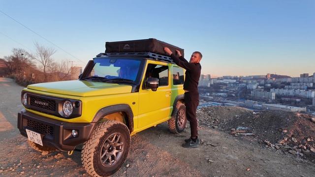 Обзор Suzuki Jimny JB64 Camping + Палатка Wild Land Voyager Pro 140